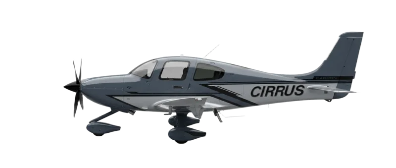 Cirrus SR22 G7+ 2026 — vista lateral