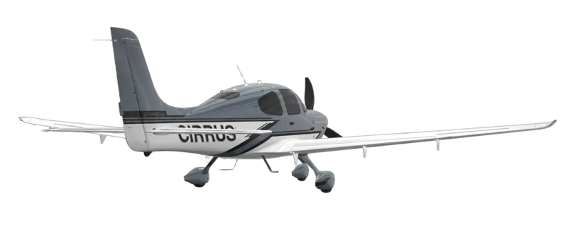 Cirrus SR22 G7+ 2026 — vista traseira