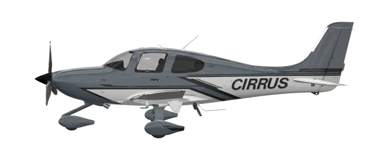 Cirrus SR22 G7+ 2026 — vista lateral