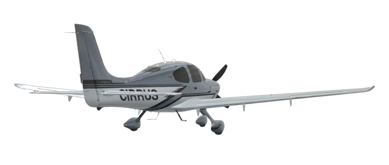 Cirrus SR22 G7+ 2026 — vista traseira
